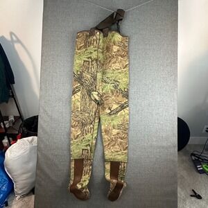 Cabelas Realtree Camo Neoprene Waders Mens MLR Fishing Hunting